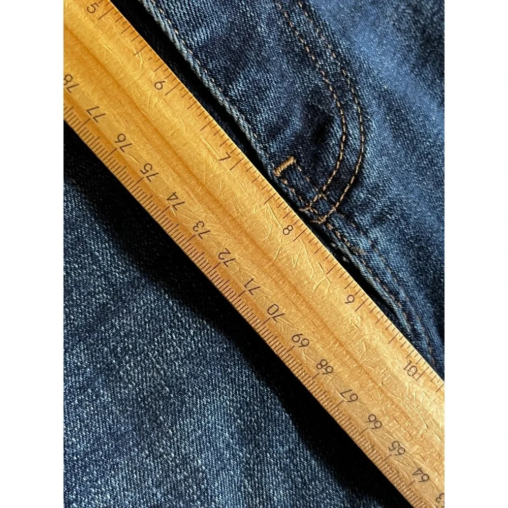 Hollister Bootcut Jeans Mens‎ 34x30 Dark Wash Denim Blue Fits 34x29